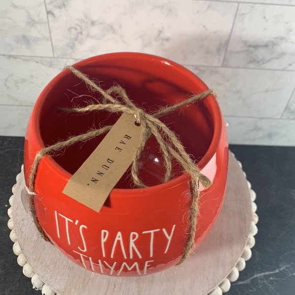 Rae Dunn “It’s Party Thyme” Planter - Picture 3 of 5
